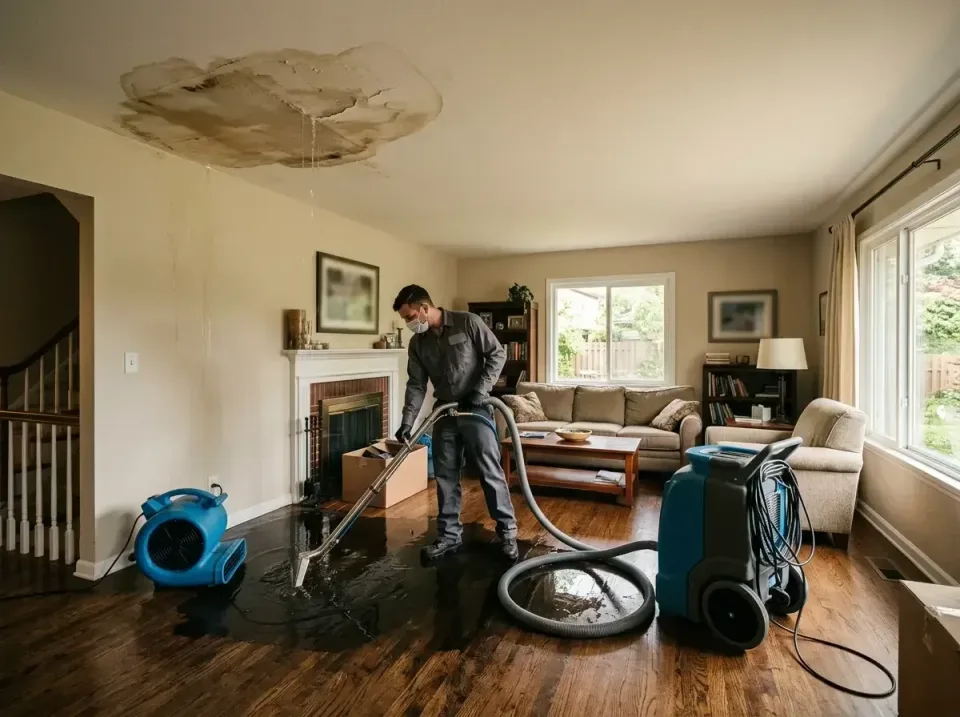 attic-pipe-burst-ceiling-drip-008 — frequently asked questions, Water Damage Restoration & Carpet Care in Aberdeen, NC